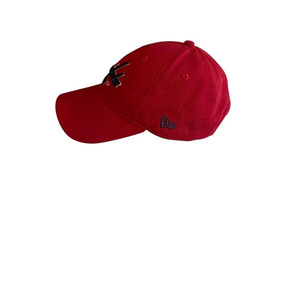 Washington Capitals Womens Red New Era Adjustable Strapback Hat - Picture 2 of 6